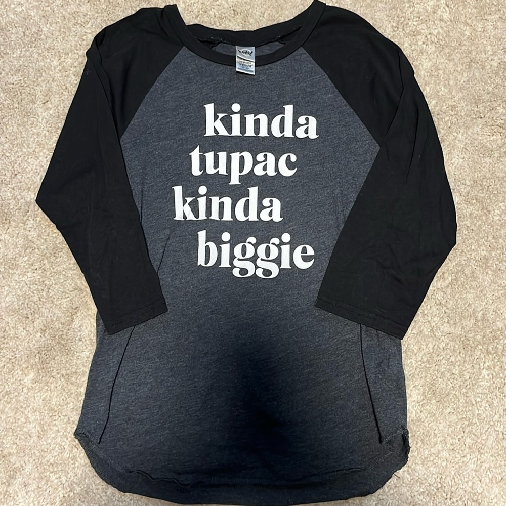 Used raglan hip hop inspired